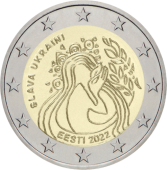 2евро Слава Украине 2022р