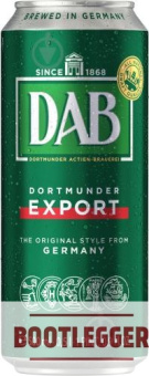 Пиво Dab светлое фильтрованное 5% 0,5л